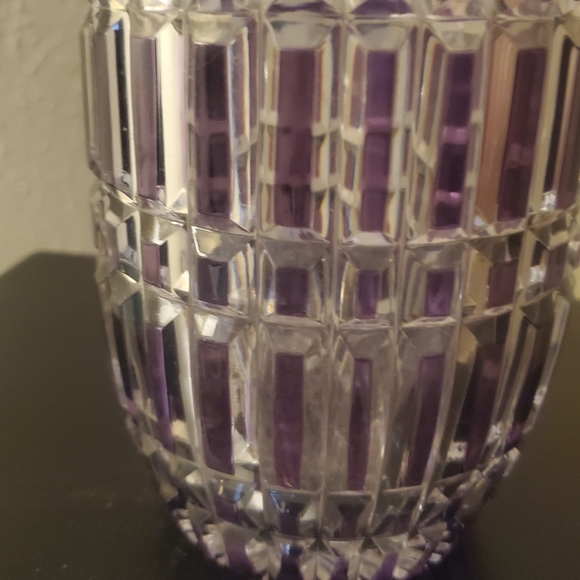 Val Saint Lambert Crystal Cut Vase - Picture 3 of 6